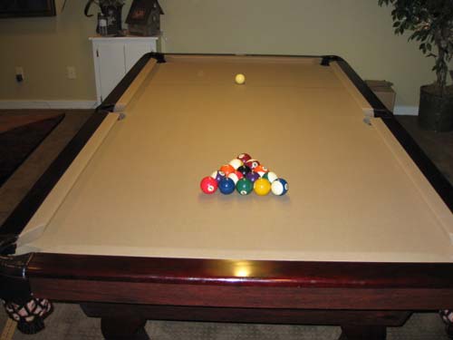 pool table recovering calgary